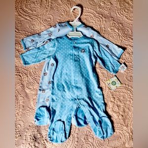 SET OF 2 BABY BOY ONESIES By “LITTLE ME”